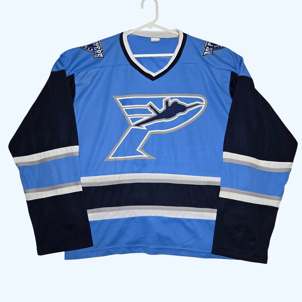 Success Brands Pensacola Ice Flyers Hockey Jersey Mens Adult XL Blue Navy SGA